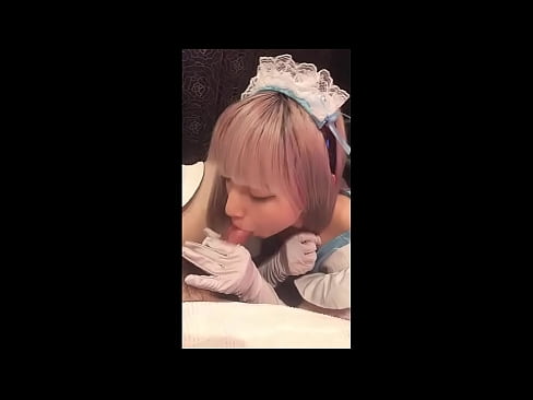 ❤️ Японски идол [mayuka], костюм на френска прислужница, част 1, свирка и дрънкане с лосион ❤ Ебане видео в bg.xsexshop.ru ❌❤